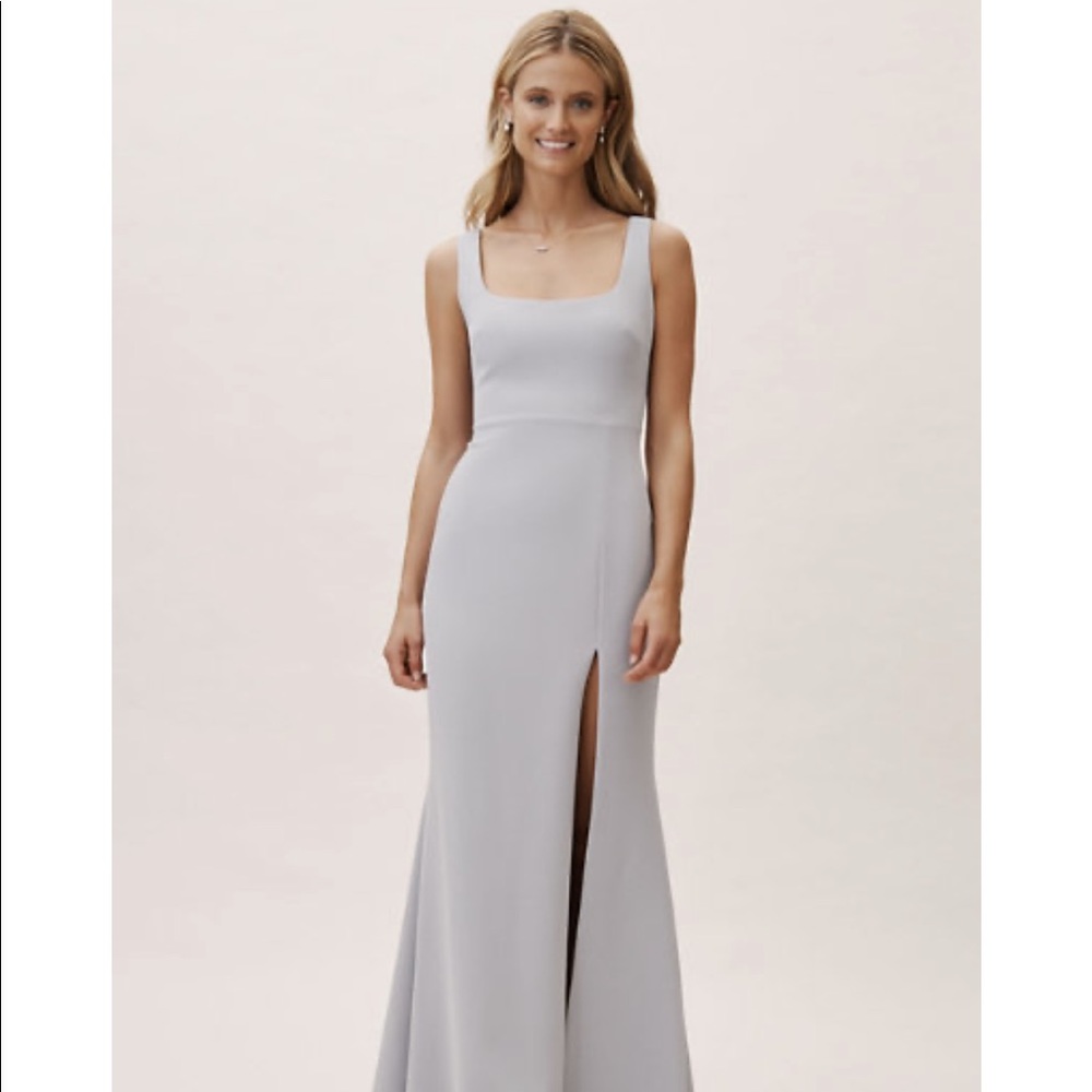 BHLDN Bridesmaid Dress Fog size 4